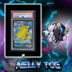 2021 Pokemon Surfing Pikachu VMAX - Celebrations - 009/025 - PSA 10 GEM MINT - Image 1