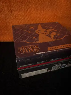 Pokemon Paldean Fates ETB Elite Trainer Box New Sealed (Small Plastic tears) l - Image 3