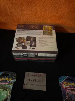 Pokemon Paldean Fates ETB Elite Trainer Box New Sealed (Small Plastic tears) l - Image 5