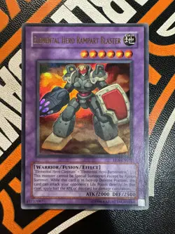 Yugioh - Elemental Hero Rampart Blaster EEN-EN033 Ultra Rare - Image 1