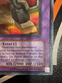 Yugioh - Elemental Hero Rampart Blaster EEN-EN033 Ultra Rare - Image 4