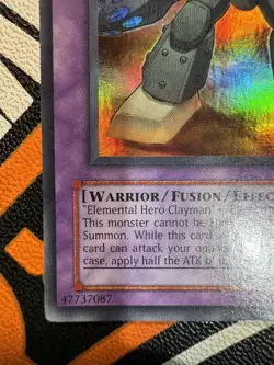 Yugioh - Elemental Hero Rampart Blaster EEN-EN033 Ultra Rare - Image 5