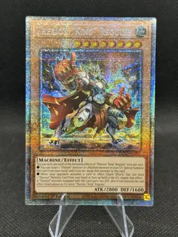 Therion "KING" Regulus DIFO-EN007 1st Edition Starlight Rare Yugioh TCG - Image 1