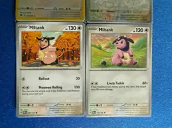 Miltank 4-card lot (1 Holo+1 RevHolo) mixed Pokemon lot - ships PWE - Image 4