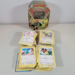 Pokemon Card Lot of 312 TCG Cards Commons Comes In Tin Normal Type - Image 2