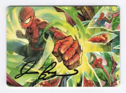 Kapow! Art Card (Gold-Stamped Signature) 17/54 MTG Marvel's Spider-Man (AASPM) - Image 1