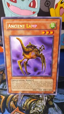 Yu-Gi-Oh! TCG Ancient Lamp Retro Pack RP01-EN100 Unlimited Secret Rare Card - Image 1