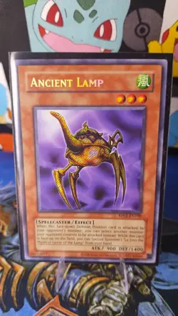 Yu-Gi-Oh! TCG Ancient Lamp Retro Pack RP01-EN100 Unlimited Secret Rare Card - Image 3