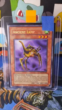 Yu-Gi-Oh! TCG Ancient Lamp Retro Pack RP01-EN100 Unlimited Secret Rare Card - Image 5