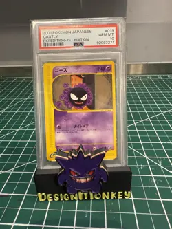 PSA 10 Gastly Japanese Expedition-1st Edition 2001 #019 Pokemon Card Gem Mint - Image 1