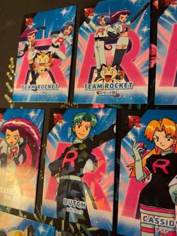 Pokemon Trainer Set Cracked Ice Holo Team Rocket Card Database Set Peru - Image 3