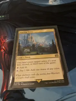 Starting Town Regular Card Final Fantasy Magic: The Gathering NM Condition - Image 1