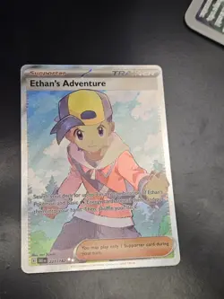 Ethan’s Adventure - Destined Rivals - 221/182 - Ultra Rare - Pokemon TCG Card - Image 1
