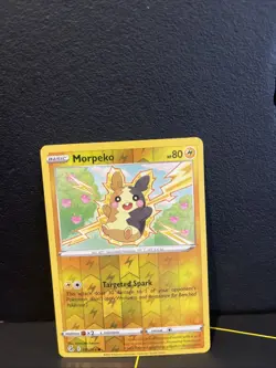 Pokemon TCG Morpeko Fusion Strike Reverse Holo Card 109/264 NM - Image 3