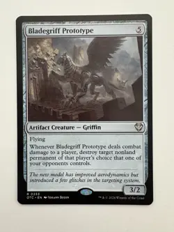 Bladegriff Prototype MTG Magic the Gathering Card NM Near Mint OTC - Image 1