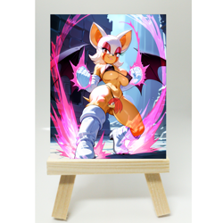Hyper Rouge- Top Deck Waifu Art Card (18+) - Image 1