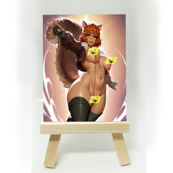 Squirrel Girl - Marvel Rivals - Top Deck Waifu Art Card (18+) - Image 1