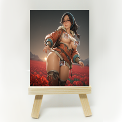 Alma - Monster Hunter - Top Deck Waifu Art Card (18+) - Image 1