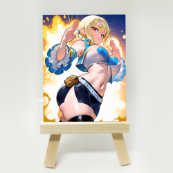 Lucy - Fairy Tale- Top Deck Waifu Art Card (18+) - Image 1