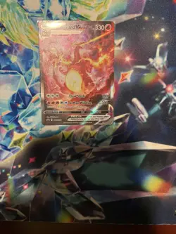Pokemon TCG Charizard VMAX SWSH261 Black Star Promos Holo Card NM CLEAN - Image 1