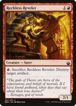 4x Reckless Reveler MTG Battlebond NM Magic: the Gathering Playset - Image 1