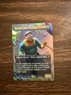 2025 Magic The Gathering MTG Marvel Spider-Man Doc Ock Evil Inventor #0024 - Image 1