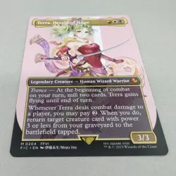 MTG FINAL FANTASY Terra, Herald of Hope Borderless M 0204 English 2025 Hobby - Image 1