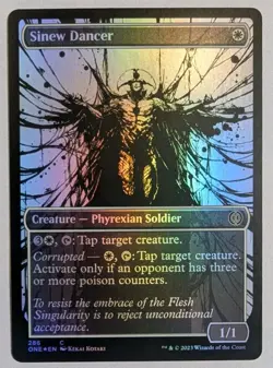 Sinew Dancer (Showcase) Phyrexia: All Will Be One Foil - MTG - Image 1