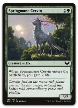 Springmane Cervin #144 (NM) Strixhaven STX Magic MTG - Image 1