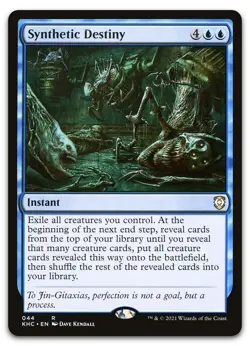 Synthetic Destiny #44 (NM) Kaldheim KHC Magic MTG - Image 1