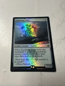 Sundering Titan #233 (NM) FOIL Masters 25 A25 Magic MTG - Image 1