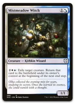 Mistmeadow Witch #88 (NM) Kaldheim KHC Magic MTG - Image 1
