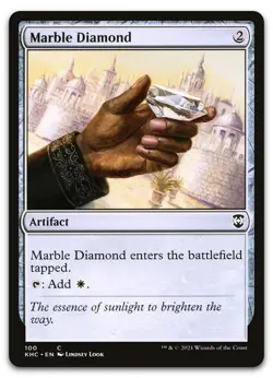 Marble Diamond #100 (NM) Kaldheim KHC Magic MTG - Image 1