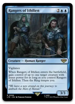Rangers of Ithilien #66 (NM) Lord of the Rings LTR Magic MTG - Image 1