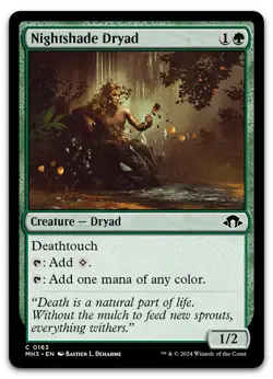 Nightshade Dryad #163 (NM) Modern Horizons 3 MH3 Magic MTG - Image 1