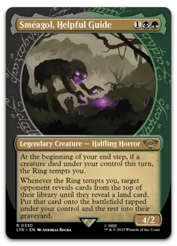 Smeagol, Helpful Guide (Showcase) #330 (NM) Lord of the Rings LTR Magic MTG - Image 1