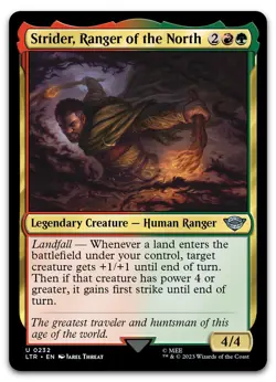 Strider, Ranger of the North #232 (NM) Lord of the Rings LTR Magic MTG - Image 1