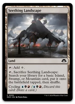 Seething Landscape #225 (NM) Modern Horizons 3 MH3 Magic MTG - Image 1