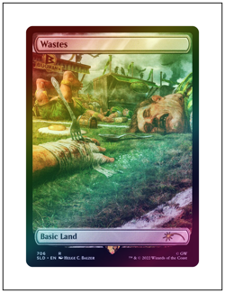 1x Wastes 706, Foil, Secret Lair, Magic, MTG NM - Image 1