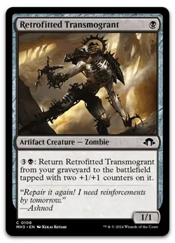 Retrofitted Transmogrant #106 (NM) Modern Horizons 3 MH3 Magic MTG - Image 1