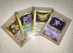 Pokemon Fossil haunter, Zappos, Mika kabutops 6/62 square cut error misprint nfc - Image 1
