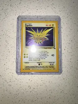 Pokemon Fossil haunter, Zappos, Mika kabutops 6/62 square cut error misprint nfc - Image 4