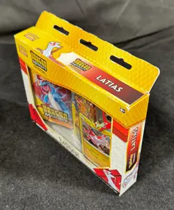 POKEMON DRAGON MAJESTY PIN COLLECTION BOX 3 BOOSTER PACK - LATIAS SEALED NICE! - Image 2