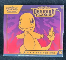 POKEMON Scarlet Violet Obsidian Flames ELITE TRAINER SEALED ETB - Image 1