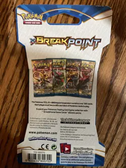 Pokemon TCG: XY BREAKpoint Sleeved Booster Pack - SEALED new 820650800702 - Image 2