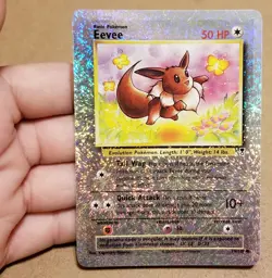 POKEMON TCG EEVEE 74/110 ● COMMON REVERSE HOLO LEGENDARY COLLECTION VINTAGE NM - Image 1