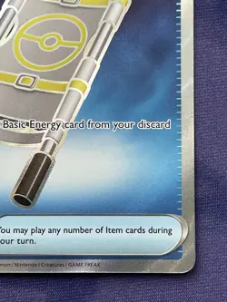 Night Stretcher 173/132 Pokemon TCG Mega Evolutions Full Art Ultra Rare NM - Image 4