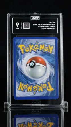2013 POKEMON BLACK & WHITE PLASMA STORM #78 LUCARIO HOLO TAG 9 - Image 2