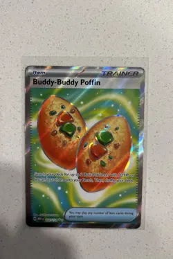 Buddy-Buddy Puffin 167/132 Mega Evolution Full Art Trainer Pokemon TCG NM - Image 1