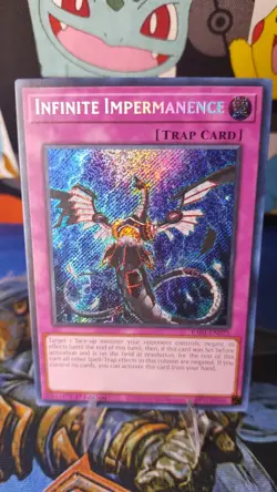 YuGiOh! - Infinite Impermanence RA01-EN075 Secret Rare 1st Edition Near Mint - Image 1